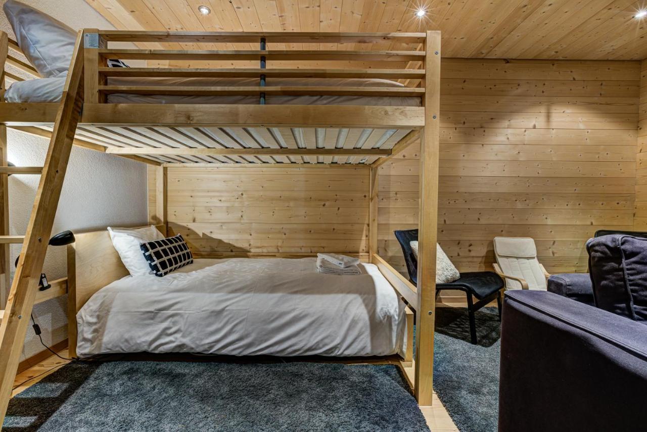 Chalet Le Chapeau La Tzoumaz Eksteriør billede